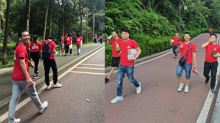 “不忘初心，砥砺前行”徒步登山团建活动圆满结束